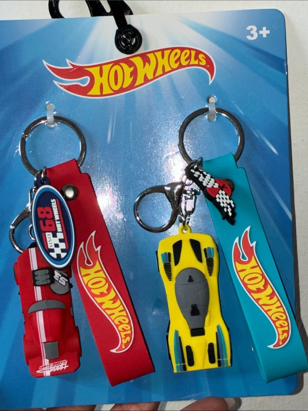 Hot wheels Keychain lanyard set